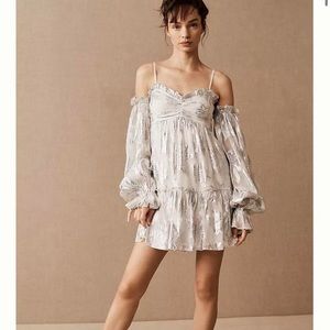 NWT Rococo Sand Dakota Short Puff Sleeveless Dress